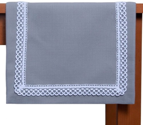 Bieżnik plamoodporny Versal szary