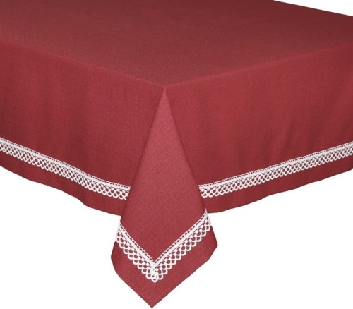 Obrus z koronką plamoodporny Versal 140x400