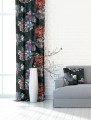 Poszewka dekoracyjna Peonia ciemny zielony 45x45