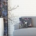 Poszewka dekoracyjna Peonia szara 45x45
