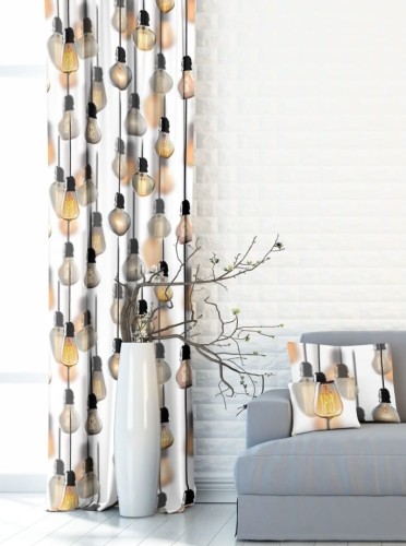 Zasłona Lampadina biała