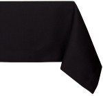 Obrus plamoodporny Topaz Czarny szyty na wymiar  