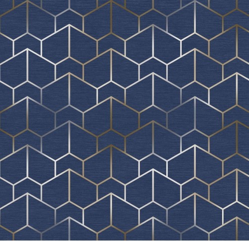 tkanina muster niebieska