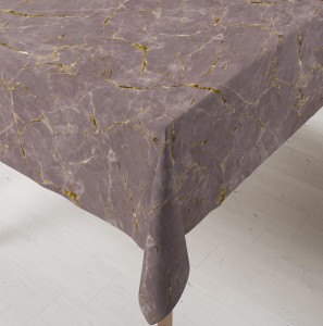 Obrus dekoracyjny Marmo 140x300 P. róż      