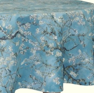 Obrus okrągły Dekoracyjny Koło Ø140  Busker Turkus