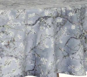 Obrus okrągły Dekoracyjny Koło Ø120  Busker Szary  