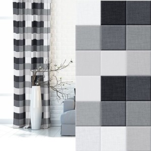 Zasłona Zaciemniająca na taśmie 140x250 Velvet Piazza Szara   