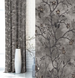 Zasłona Zaciemniająca na taśmie 140x250  Foresta Brązowa