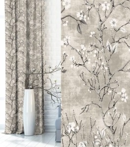 Zasłona Zaciemniająca z przelotkami 140x250 Foresta Beżowa