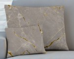 Poszewka dekoracyjna na poduszkę 40x40 Marmo Beżowa