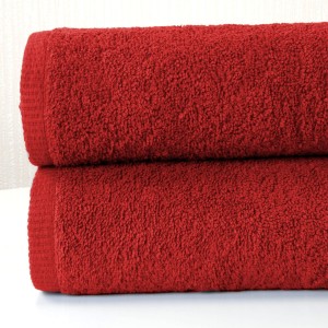 Ręcznik Kąpielowy 100% Bawełna 500 GSM 50x100 Czerwony