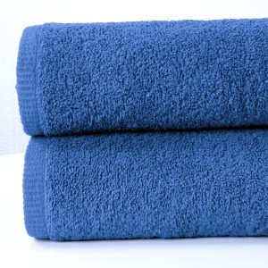 Komplet Ręczników Hotel Spa 100% Bawełna 500GSM 70x140 i 50x100 Niebieski 