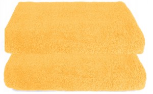 Komplet Ręczników Hotel Spa 100% Bawełna 500GSM 70x140 i 50 x100 Żółty          