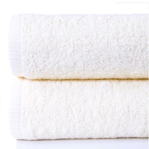 Komplet Ręczników Hotel Spa 100% Bawełna 500GSM 70x140 i 50 x100  Kremowe