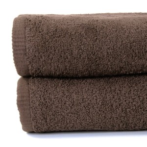 Ręcznik Kąpielowy 100% Bawełna 500Gsm 50x100  Brązowy